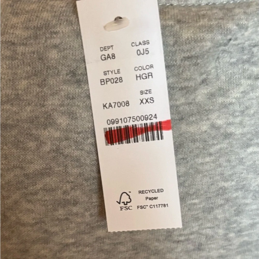 J. Crew Gray Crewneck Fleece Sweatshirt